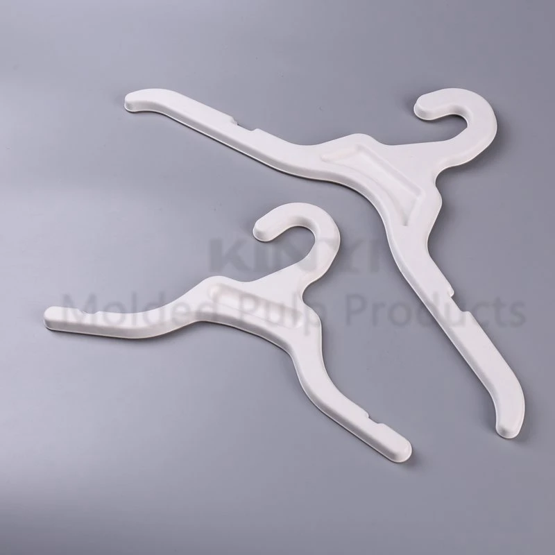 Biodegradable Packaging Molded Pulp Hanger for Baby Cloth