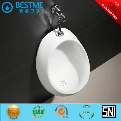 Orinal con Sensor de bebé para baño, urinario con Sensor de descarga de cerámica (Bc